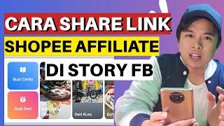 CARA SHARE LINK SHOPEE AFFILIATE DI CERITA FACEBOOK️