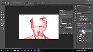 How to create double exposure portrait manipulation Man with New York City –in Photoshop