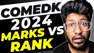 COMEDK 2024 | COMEDK Marks Vs Rank | COMEDK Counselling announcement !