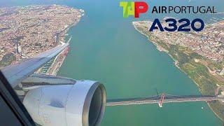 4K   Lisbon LIS - Paris ORY   TAP Air Portugal Airbus A320 from Madeira FNC [FULL FLIGHT REPORT