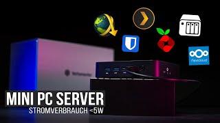 Mini PC als Server? - Home Server mit nur 5W Stromverbrauch!