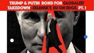 TRUMP & PUTIN BOND FOR GLOBALIST TAKEDOWN: Zelensky, EU On Edge, PT. 1