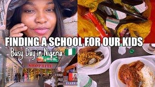 SCHOOL HUNTING IN NIGERIA  AFTER 5YRS OF HOMESCHOOLING OUR KIDS 