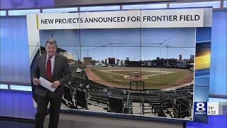 Bistro seating, outfield pathway highlight improvement plans at Frontier Field