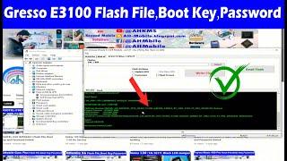 Gresso E3100 (SPD6531A) Flash File, Boot Key and Password Unlock