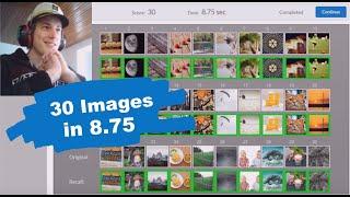 30 Images memorized in 8.75 seconds [Memory League]