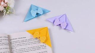 Easy Origami Bookmark Tutorial | How to Make Paper Bookmarks