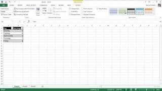 Microsoft Excel 2013 Tutorial - 2 - Making Data Beautiful