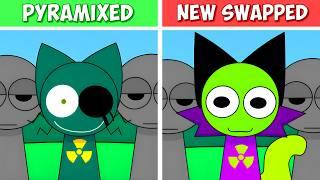 Incredibox Sprunki - Pyramixed New Swapped | Normal vs Horror