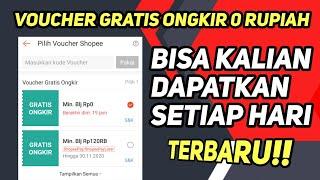 Voucher gratis ongkir Rp0 Terbaru || Bisa kalian klaim setiap hari