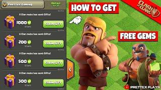 How to Donate Gems & Get Free Gems from Clan Mates in Clash of Clans New Update - Coc