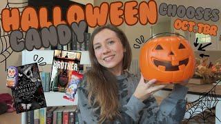 Halloween Candy CHOOSES October TBR!  (tbr jar, title generator & more!)