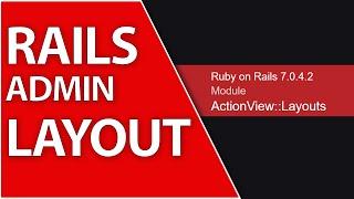 Layouts For Admin Users with Devise in Ruby on Rails 7