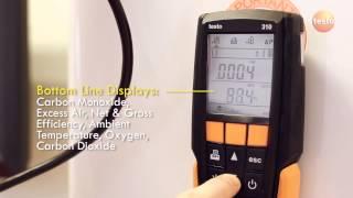 Testo 310 Flue Gas Analyser - Introduction