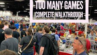 Too Many Games Convention Floor Walkthrough