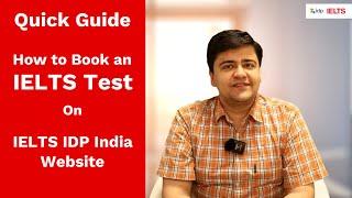 How to Book an IELTS Test at the IELTS IDP INDIA Website: Step-by-Step Guide | IDP IELTS