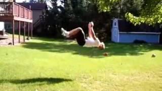 The Worlds First Triple Backflip Off Ground!