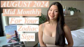 AUGUST 2024 MID MONTHLY FOR ALL ZODIAC SIGNSNicLoves