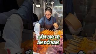 100 TỆ ĂN ĐƯỢC GÌ Ở QUÁN ĐỒ HÀN #food