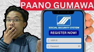 Paano GUMAWA ng SSS account 2024 | SSS Online Registration