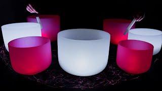 Crystal Singing Bowls ️ Sound Bath for DEEP SLEEP (432 Hz)