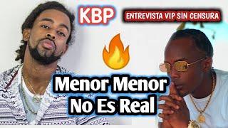 KBP FUERTES DECLARACIONES CONTRA "MENOR MENOR", MIRA COMO SE ROMPIO LA GRAN AMISTAD.