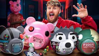 Unboxing EVERY Mystery Piggy Head (AT 3AM)