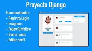 Clon de Twitter en Django