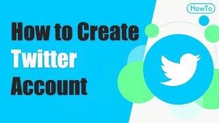 How to Create Twitter account - New Account