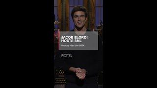 Jacob Elordi makes his SNL hosting debut!   #Shorts