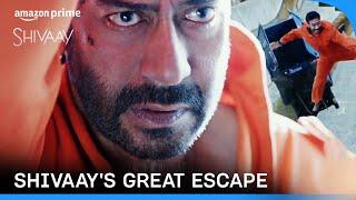 Against All Odds: Shivaay's Dramatic Escape | Shivaay | Ajay Devgn | Prime Video India