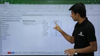 MS Excel - Name Range with Formulas