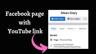 Paano maglagay ng YouTube link sa Facebook page | How to add YouTube link in Facebook page