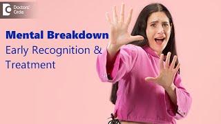 Nervous breakdown | Mental Breakdown | Signs, Symptoms & Treatment-Dr.Sulata Shenoy| Doctors' Circle