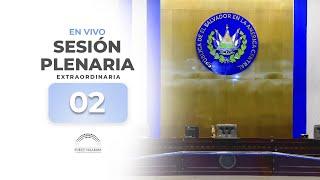 En vivo | Sesión Plenaria Extraordinaria 2