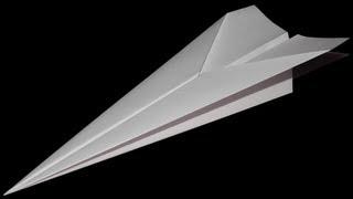 How To Make A Simple Paper Plane (HD)