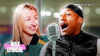 LEAH WILLIAMSON CAN SING!?  Wax Lyrical with Yung Filly & Lionesses Captain | Pro:Direct Soccer