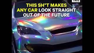 INSANE Holographic Car Wrap #shorts