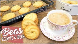 Butterringe backen | Das beste Kaffeegebäck Rezept - Kekse