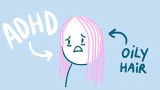 Why Hair Washing Is a NIGHTMARE with ADHD (ADHD Explained With Doodles)