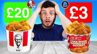 I tested MORE Fake Versions of Fast Food...