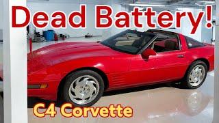 How To Remove & Replace A Battery In 1993 C4 Corvette