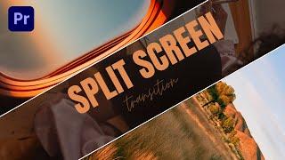 Split Screen Transitions in Premiere Pro | Step-by-Step Tutorial