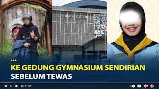 Gelagat Ajeng Mahasiswi UPI Bandung Terekam CCTV Masuk ke Gedung Gymnasium Sendirian Sebelum Tewas