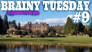 BRAINY TUESDAY #9 a PUB QUIZ with 21 tough, random category questions {ROAD TRIpVIA- ep:427]