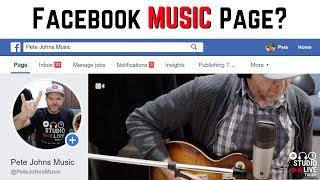 How to create a Facebook Music page