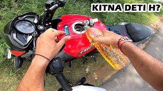 Pulsar NS 200 1 Liter Mileage Test