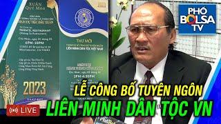 Ông Nguyễn Hữu Chánh và Lễ Công bố Tuyên ngôn của Tổ chức Liên Minh Dân Tộc Việt Nam