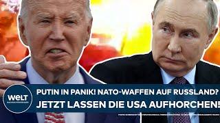 UKRAINE-KRIEG: Panik bei Wladimir Putin! NATO-Waffen auf Russland? Jetzt lassen die USA aufhorchen!