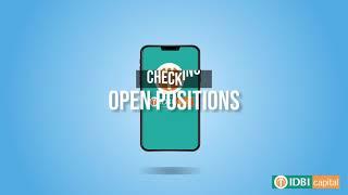 Know IDBI Direct App |How to Check Open positions #IDBIdirectapp #TradingApp #StockMarketApp